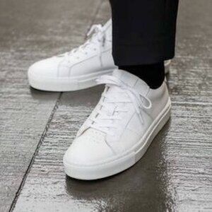 Greats The Royale Mens Leather Sneakers Preppy Shoes Casual Work Office White 13